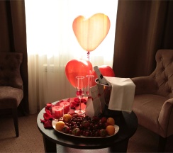 Двухместный номер Комфорт с большой кроватью в Онегин