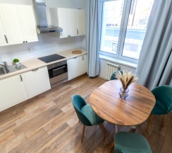 Апартаменты улучшенные с двумя спальнями и балконом для 8 гостей в Степаненков