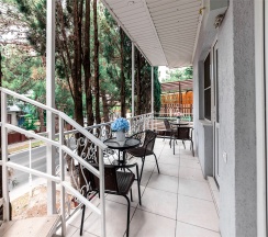 Двухместный Стандартный номер с двуспальной кроватью и балконом в гостевом доме SV на 2 этаже в Милка