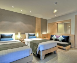 Двухместный номер Superior двуспальная кровать в Отель The Ashlee Heights Patong Hotel & Suites