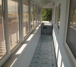 №11 Двухкомнатный четырехместный номер с балконом в Аркона