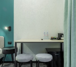 Комфорт с 1 двухспальной кроватью в Арт Март