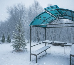 Барнхаус с личной сауной и мангальной зоной в Веслево Клуб