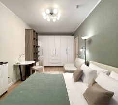 Двухкомнатная квартира в ЖК "Огни залива" в Rauktis apartments