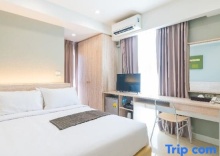 Двухместный номер Economy с балконом 2 отдельные кровати в Koon Hotel Sukhumvit