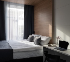 Стандартный номер с двуспальной кроватью в Greenfeel Stavropol