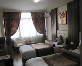 Двухместный номер Standard с видом на город двуспальная кровать в Alican Hotel
