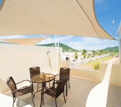 Коттедж с видом на бассейн в Отель The Oriental Beach Pearl