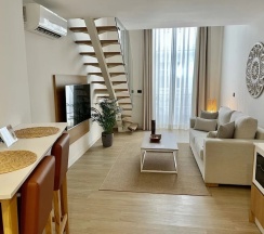 Двухместный номер Deluxe (двуспальная кровать) в Hotel emblemático Hi Suites