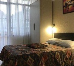 Номер стандарт с 1 двуспальной кроватью в Mon Michel