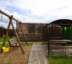 Барнхаус ЯгельХаус (оснащение дома, стоимость банного чана и бани см. Подробнее) в Dacha