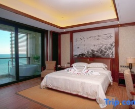 Люкс Deluxe с видом на море в Jinghai Hotel & Resort