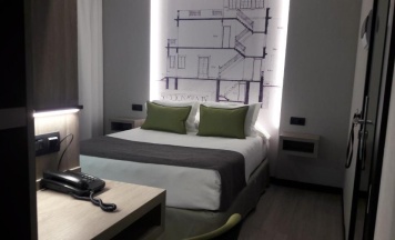 Двухместный номер Classic с балконом двуспальная кровать в Sercotel Hotel Parque