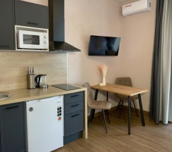 Двухместная студия с балконом на 8 этаже в Ольгинке в Метрикс Девелопмент