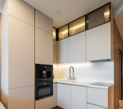 Двухкомнатный LUX с видом на море в Real Apartments Sochi