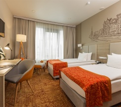 Стандартный номер с видом на реку и 2 отдельными кроватями в Holiday Inn Kaliningrad