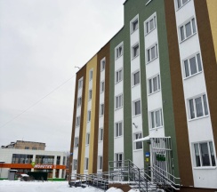 Апартаменты c 1 комнатой в Квартира Сканди Хаус на Октябрьском Проспекте 14в