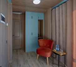 Двухместный номер Superior с красивым видом из окна двуспальная кровать в Заречье