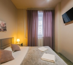 Двухместный номер Deluxe с собственной ванной вне номера в Like Hostel