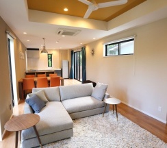 Четырёхместный коттедж в Tabinoteitaku Okinawa Bise Homann Concept
