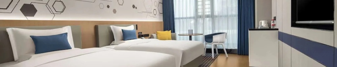 Двухместный номер Superior 2 отдельные кровати в Microtel By Wyndham Handan New Century