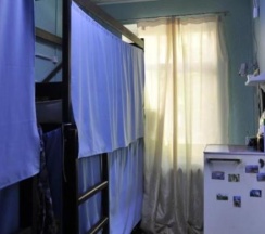 Кровать в общем номере с 2-двухъярусными кроватями в Отель на Тимирязевской