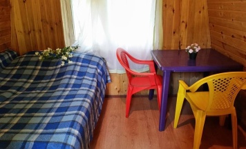 Двухместный номер Economy с красивым видом из окна двуспальная кровать в Берег приключений