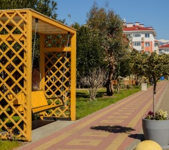 Апартаменты стандарт с двуспальной кроватью кв. 102б в Deluxe apartments