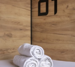 Односпальная кровать в общем номере в Via hostel