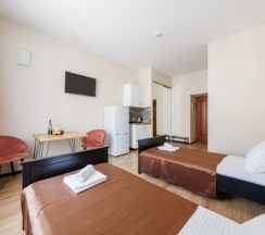 Стандартный номер с двумя раздельными кроватями в Имидж