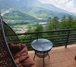 Апартаменты 56 с романтичным интерьером в Панорама парк