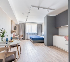 Апартаменты улучшенные в Your Apart (Йо Апарт) на улице Заозёрная