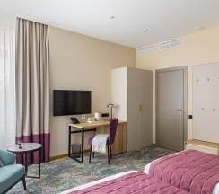 Стандарт с двумя раздельными кроватями в Berry Hotel&Spa 4*