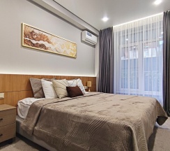 Апартамент со спальней ГОРЫ в Панорама Ачишхо