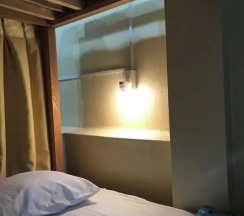 Кровать в общем номере в Haiphong Backpacker Hostel