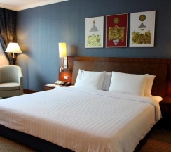 Двухместный номер двуспальная кровать в Отель Hyatt Regency Bangkok Suvarnabhumi Airport