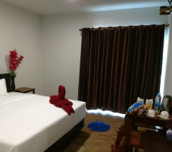 Двухместный номер Deluxe Цокольный этаж двуспальная кровать в Lipe Village Resort