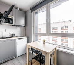 1-комнатные апартаменты студия 5.3 в Apartments Private (Апартментс Прайвит) на улице Цимлянская