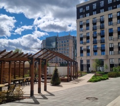 Апартаменты с 2 комнатами с красивым видом из окна в Квартира в центре города с атмосферой отеля
