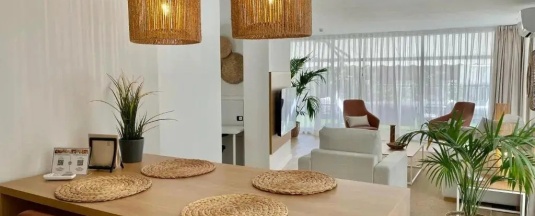Люкс с видом на город в Hotel emblemático Hi Suites