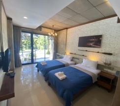 Двухместный номер Standard с видом на бассейн 2 отдельные кровати в Windy Sea View Resort