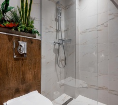 Номер улучшенный с 1 двуспальной кроватью в GreenGate Hotel&SPA