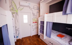 Кровать в 4-местном общем женском номере Рио-де-Жанейро (удобства на этаже) в География