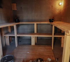 Люкс с красивым видом из окна в Банный остров