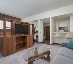 Улучшенная студия с видом на реку в Radisson Завидово