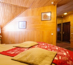 Студия с двуспальной кроватью в Вертикаль