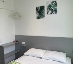 Двухместный номер с панорамным окном в Sunny Sochi Hostel