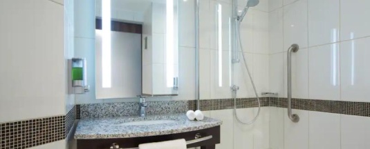Номер стандарт с 2 односпальными кроватями в Hampton by Hilton