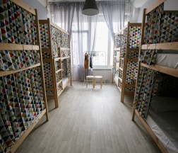 Верхнее место в Общем 10-местном номере №501 в Bla Bla Hostel