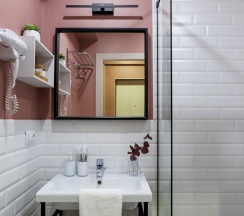 Квартира в Апартаменты на 9.3 Rose Studio ул. Гаврилова, 4